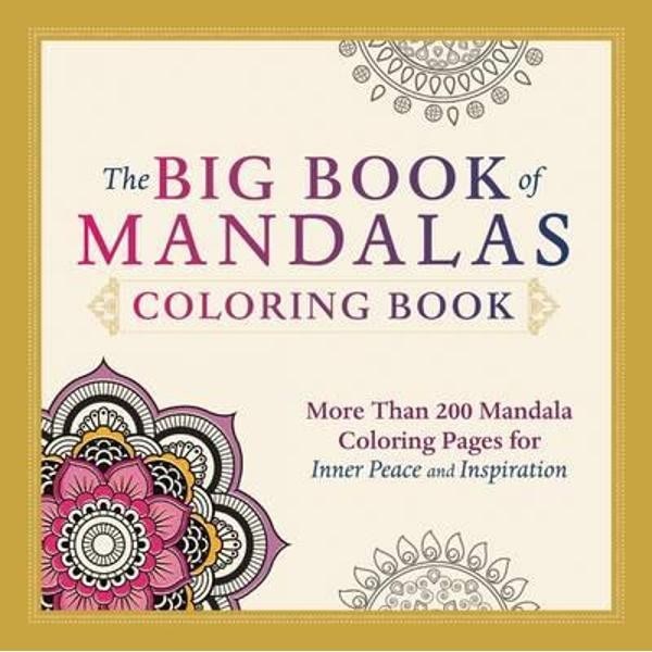 Big Book of Mandalas Coloring Book