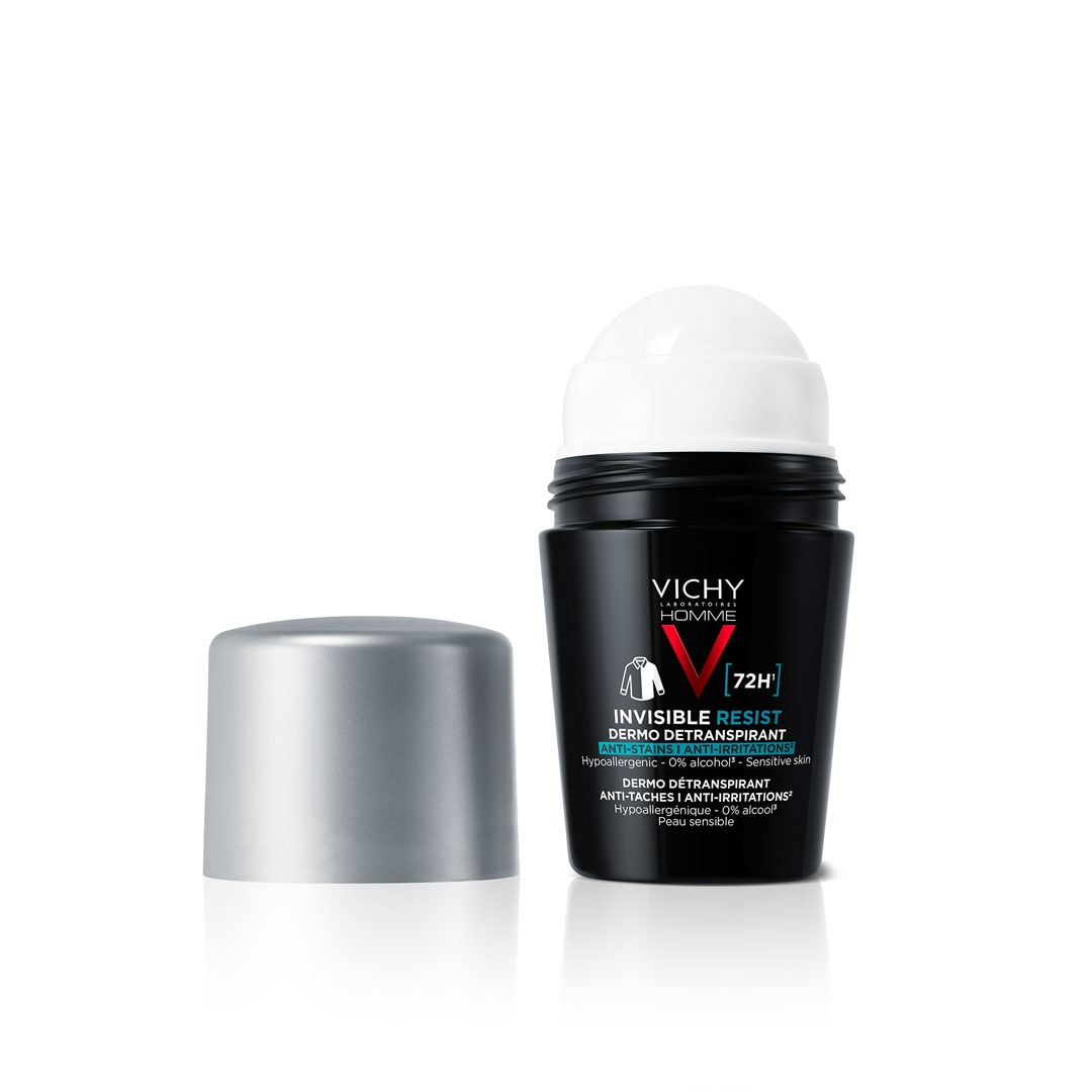 Дезодорант рол-он против изпотяване Vichy Homme 72H, За мъже, Против ...