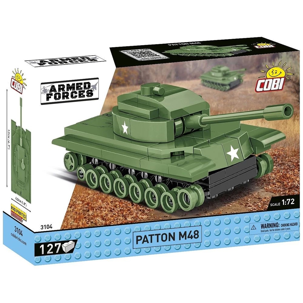 Pattonro Set de Construit Patton M48, 127 piese - eMAG.ro