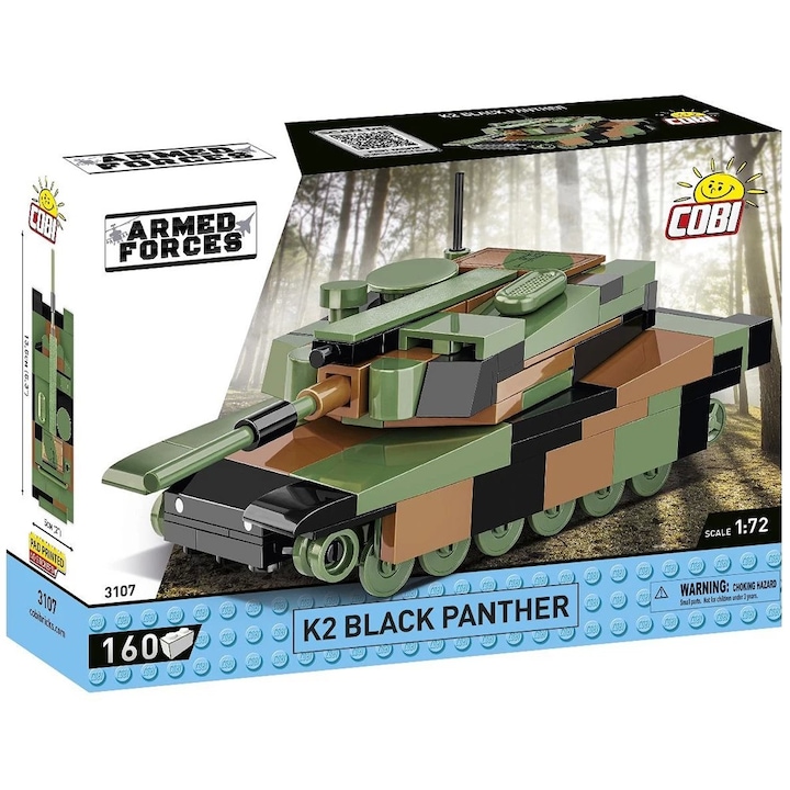 Конструктор Cobi K2 Black Panther, 160 части
