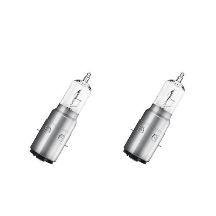 Pachet 2 becuri Moto 12V S1 25/25 W Osram, Original