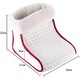 Incalzitor electric de picioare, 5 trepte de incalzire, consum energie maxim 100 W, protectie la supraincalzire, Gri