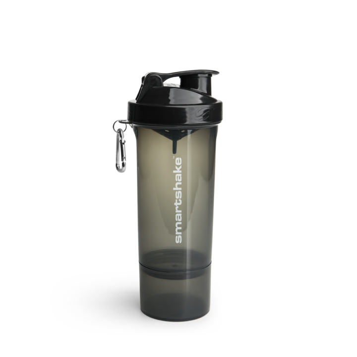 Shaker Slim Gunsmoke Black 500ml, SmartShake