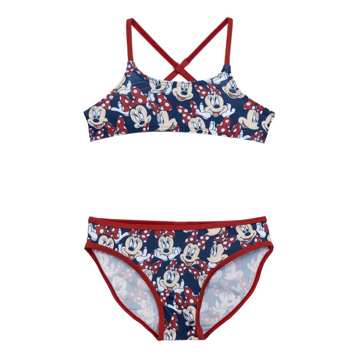 Costum de baie 2 piese Minnie Mouse Bow 22045, Bleumarin