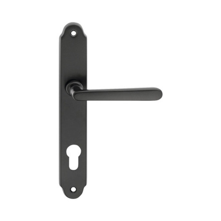 Manere Cu Sild Usa Intrare Verofer Wien 85/240 Mm, Pentru Cilindru, Negru Mat