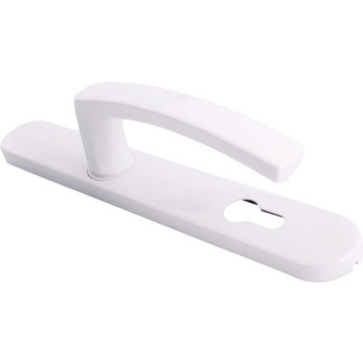 Manere Usa Cu Sild Pm-technic Bati 92/250 Mm Alb, Pentru Tamplarie Pvc