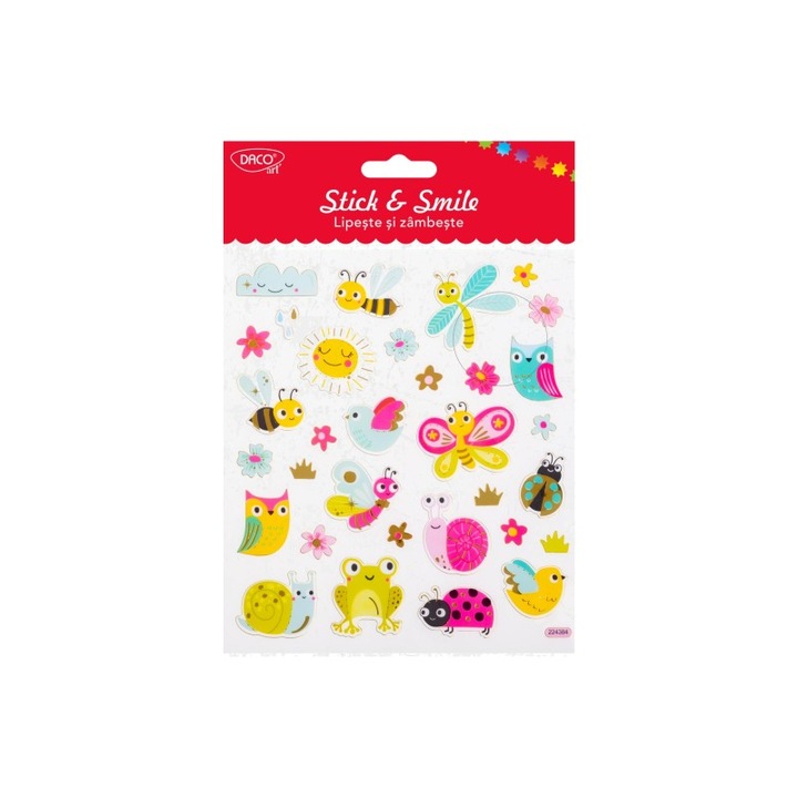 Matricák – Smiley Faces Stick és Smile DACO