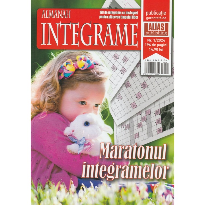 Almanah de integrame Flacara numarul 1/2024 - maratonul integramelor