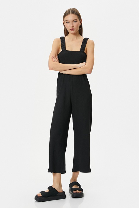 KOTON, Salopeta crop fara maneci, Negru, S