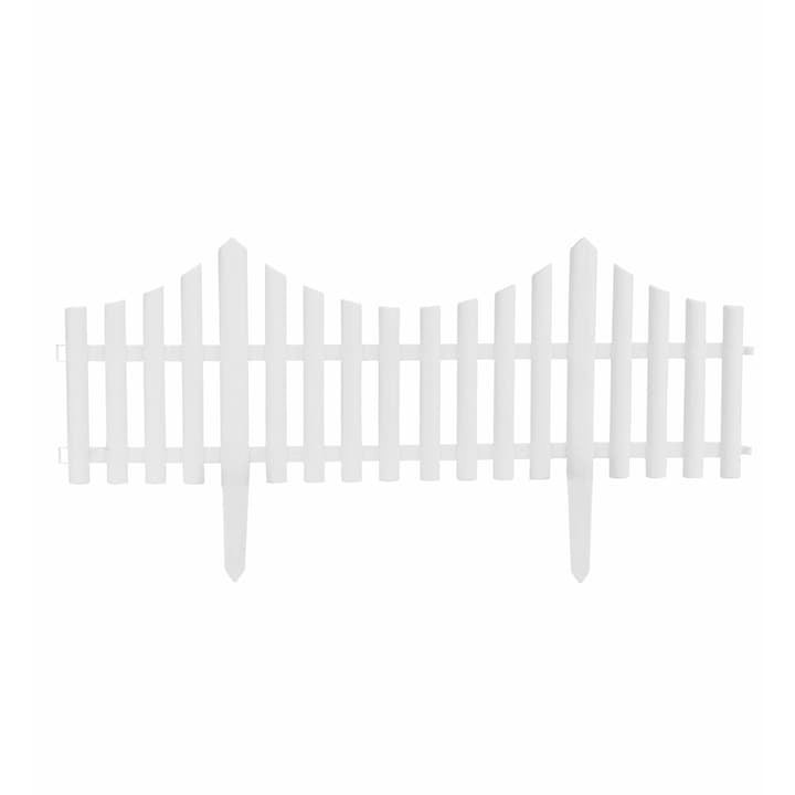 Gardulet Decorativ pentru Gradina Alb, Plastic 60*32 Ccm