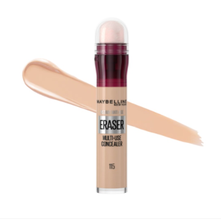 Течен коректор Maybelline Instant Eraser Age Rewind 115 Warm Light, 6.8 ...