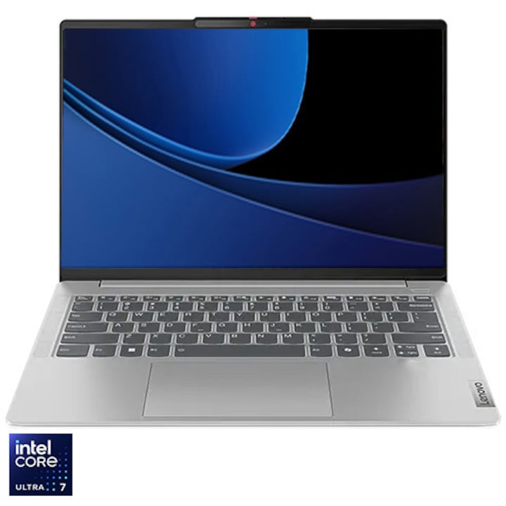 Laptop Lenovo IdeaPad Slim 5 14IMH9 cu procesor Intel® Core™ Ultra 7 155H pana la 4.8GHz, 14" WUXGA, OLED, DisplayHDR™ True Black 500, 32GB LPDDR5x, 1TB SSD, Intel® Arc™ Graphics, No OS, Cloud Grey