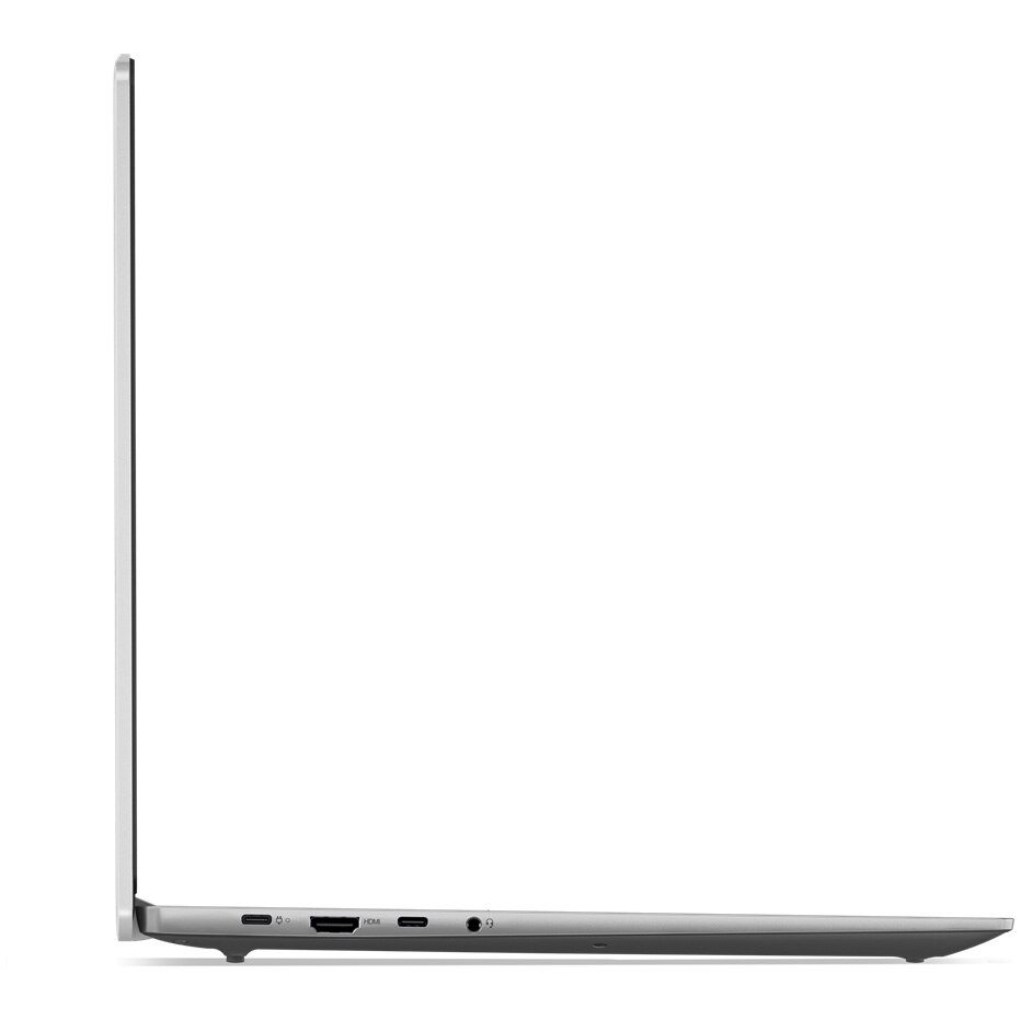 Laptop Lenovo IdeaPad Slim 5 16IMH9 cu procesor Intel® Core™ Ultra 5 125H pana la 4.5GHz, 16", 2K, OLED, 16GB LPDDR5x, 512GB SSD, Intel® Arc™ Graphics, No OS, Cloud Grey