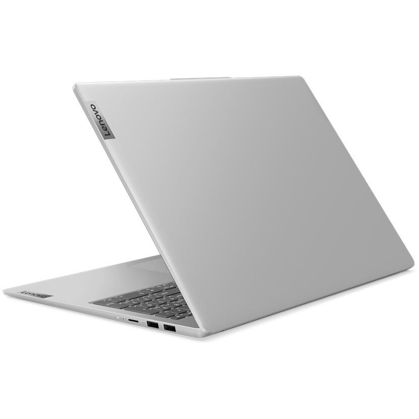 Laptop Lenovo IdeaPad Slim 5 16IMH9 cu procesor Intel® Core™ Ultra 5 125H pana la 4.5GHz, 16", 2K, OLED, 16GB LPDDR5x, 512GB SSD, Intel® Arc™ Graphics, No OS, Cloud Grey