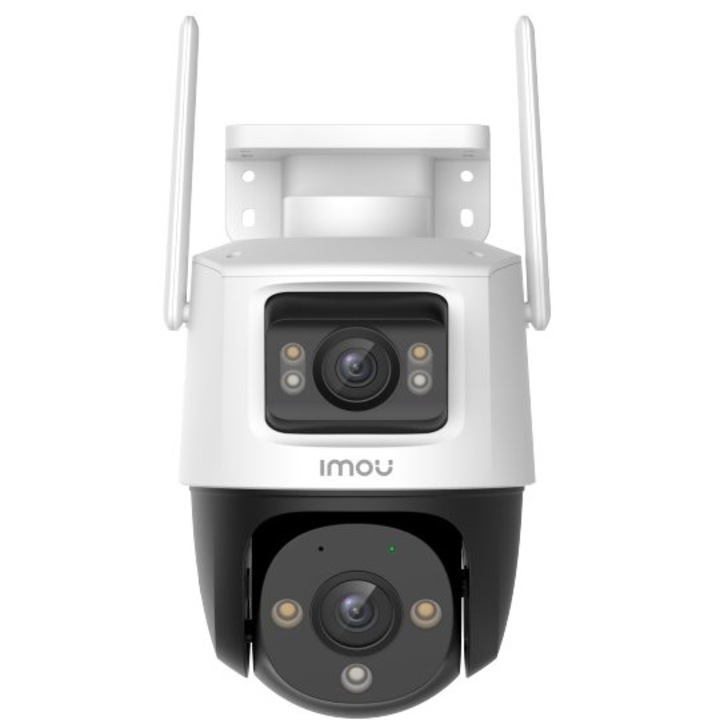 Camera supraveghere Wi-Fi duala IMOU Cruiser PT Full-Color, 5+5 MP, IR/lumina alba 30 m, microfon si difuzor, slot card, auto smart tracking