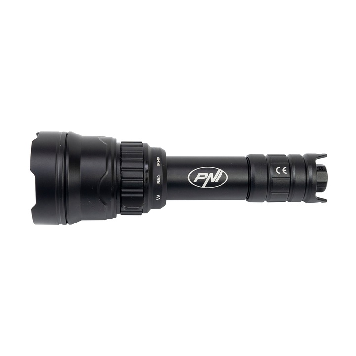 Фенер PNI Adventure IRBW198, фокус, Li-Ion 3000mAh, IR850, IR940 и бяла светлина