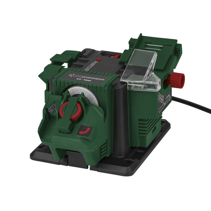 Statie de slefuit si ascutit Parkside cu accesorii