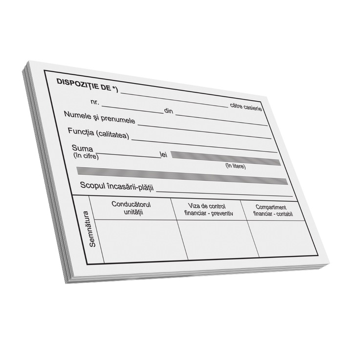 Fizetés a pénztárba, A6, 100 lap, elöl-hátul, 3 db/szett