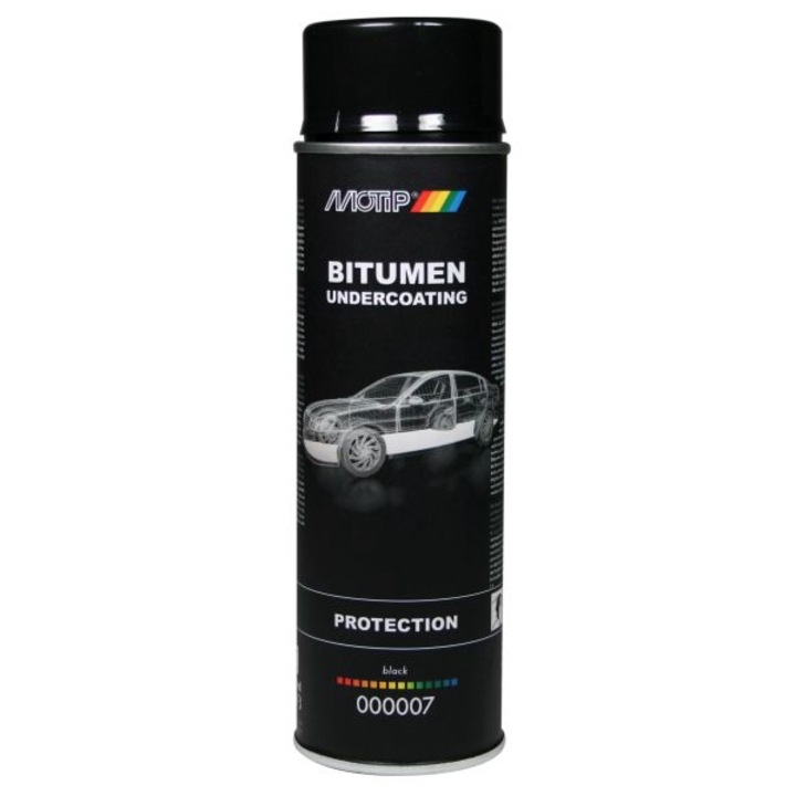 Антикорозионен спрей за защита на купето черен цвят. 0,5 л