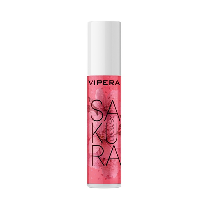 Luciu de buze Sakura Vipera, 01 Roz, 4 ml