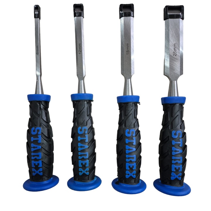 Set 4 dalti pentru lemn, 6mm, 12mm, 18mm, 25mm