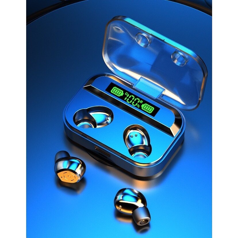 Безжични Bluetooth слушалки MRG MT50, LCD дисплей, стерео, хендсфри, с ...