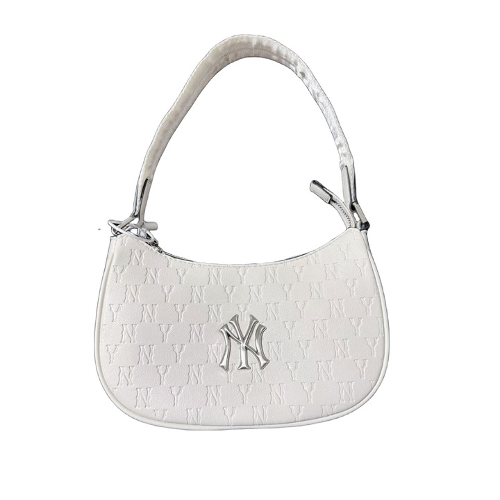 Kézitáska, Midmoon, Ökológiai bőr, Fehér