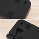 Цифров часовник за маса и стена Macvi® 24 x 9 см, зелен LED дисплей, аларма, дрямка, календар, хронометър, термометър, регулируема яркост