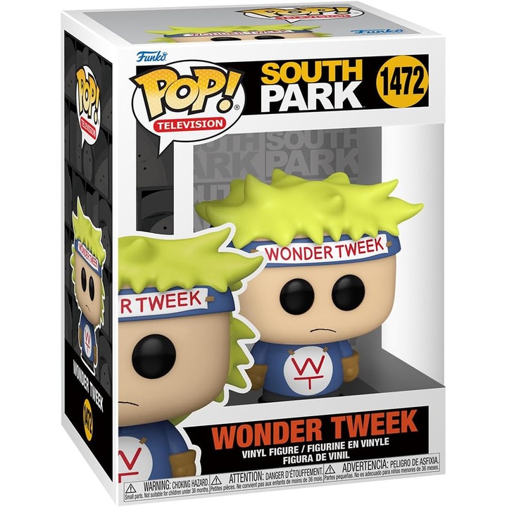 Figura - Pop! South Park: Wonder Tweek, többszínű, 9,5 cm