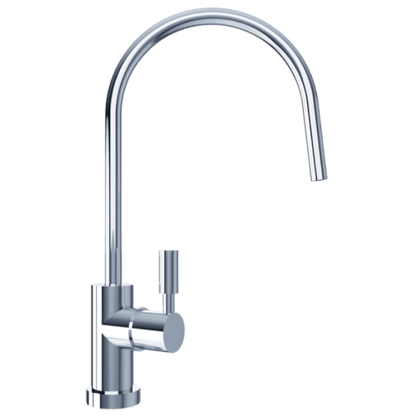 Baterie bucatarie Aquaphor F1319A pentru filtru de apa, cartus ceramic, Crom