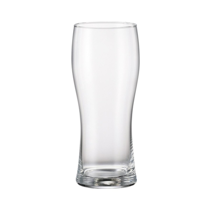 Халба за бира, Bohemian crystal прозрачна, 500 ml, Praha Beer
