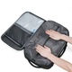 Rucsac cu Vacuum, capacitate 22-45 L, Multifunctional, Rezistent la apa, Laptop 15.6 inchi, 46x15x32 cm, Negru