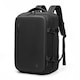 Rucsac cu Vacuum, capacitate 22-45 L, Multifunctional, Rezistent la apa, Laptop 15.6 inchi, 46x15x32 cm, Negru