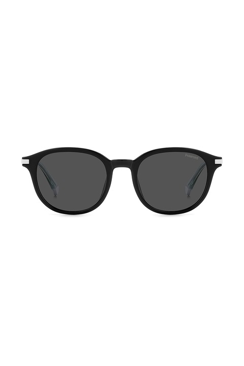 Polaroid, Ochelari de soare pantos unisex cu lentile polarizate, Negru, 50-19-145
