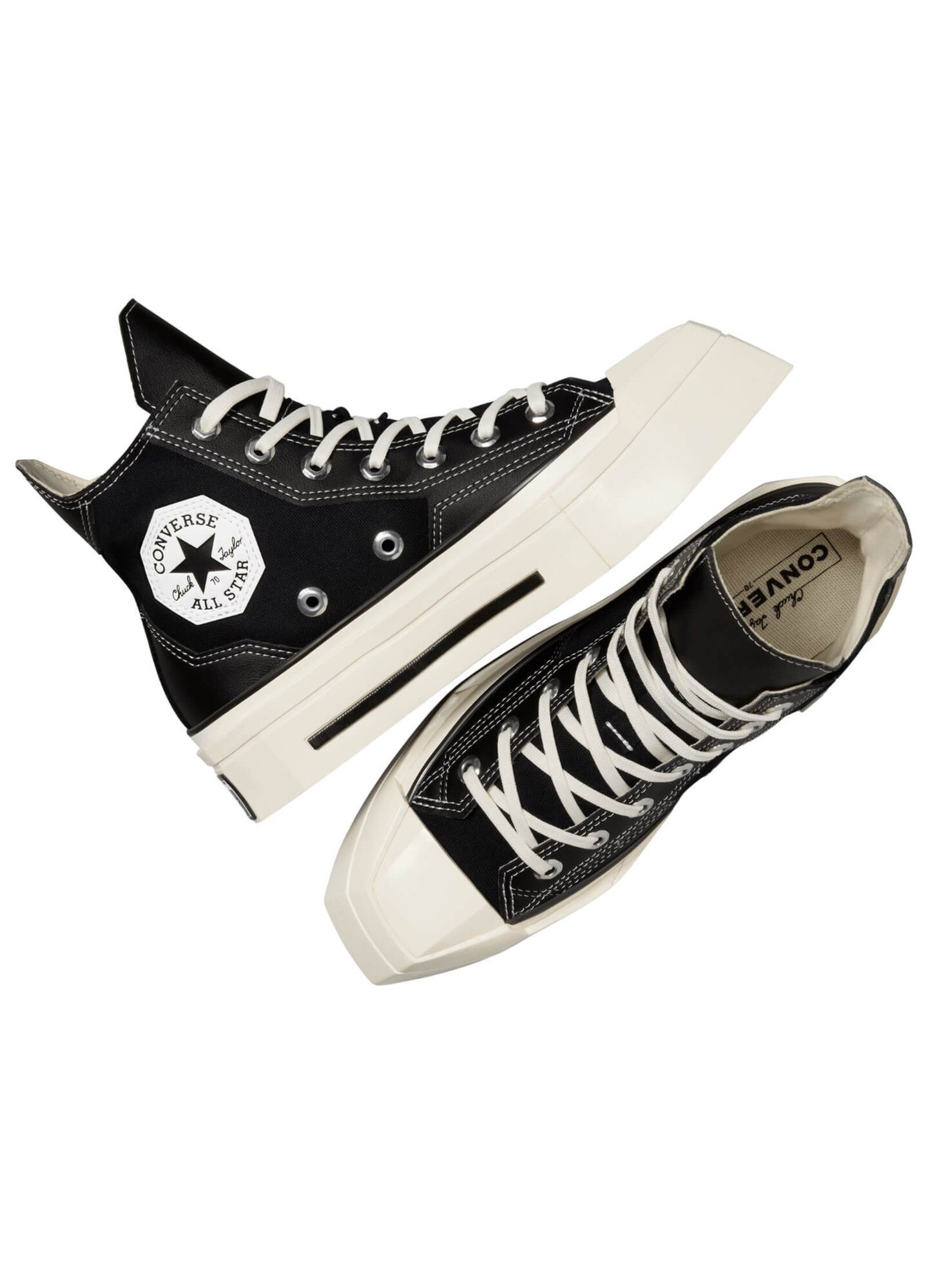 Pantofi sport Converse Chuck 70 Deluxe Squared Negru 38 EU - eMAG.ro