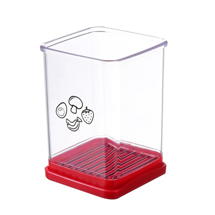 Feliator manual, zenzmy, Plastic si Inox, Alb/Rosu