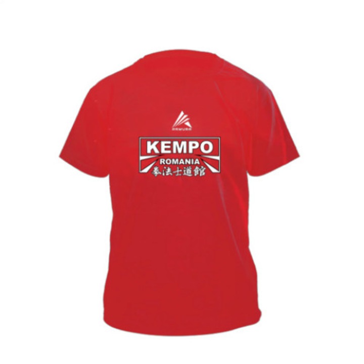 Памучна тениска ARMURA Kempo Red 2.0 Junior 3/4г