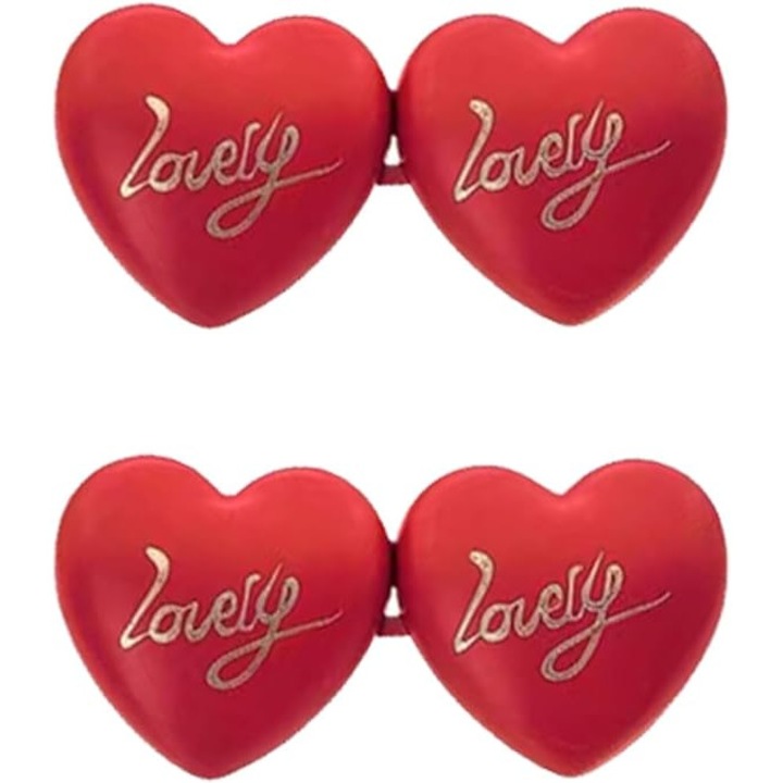 Set 2 accesoriipantaloni, zenzmy, Metal, Rosu