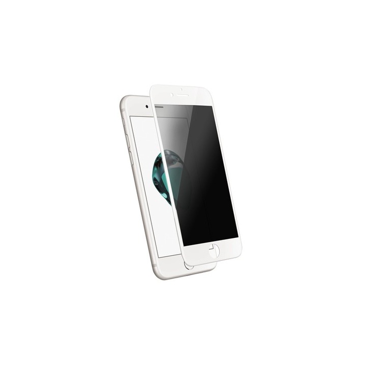 Adatvédelmi film IPhone 7/8/SE 2020-hoz – Fehér körvonal