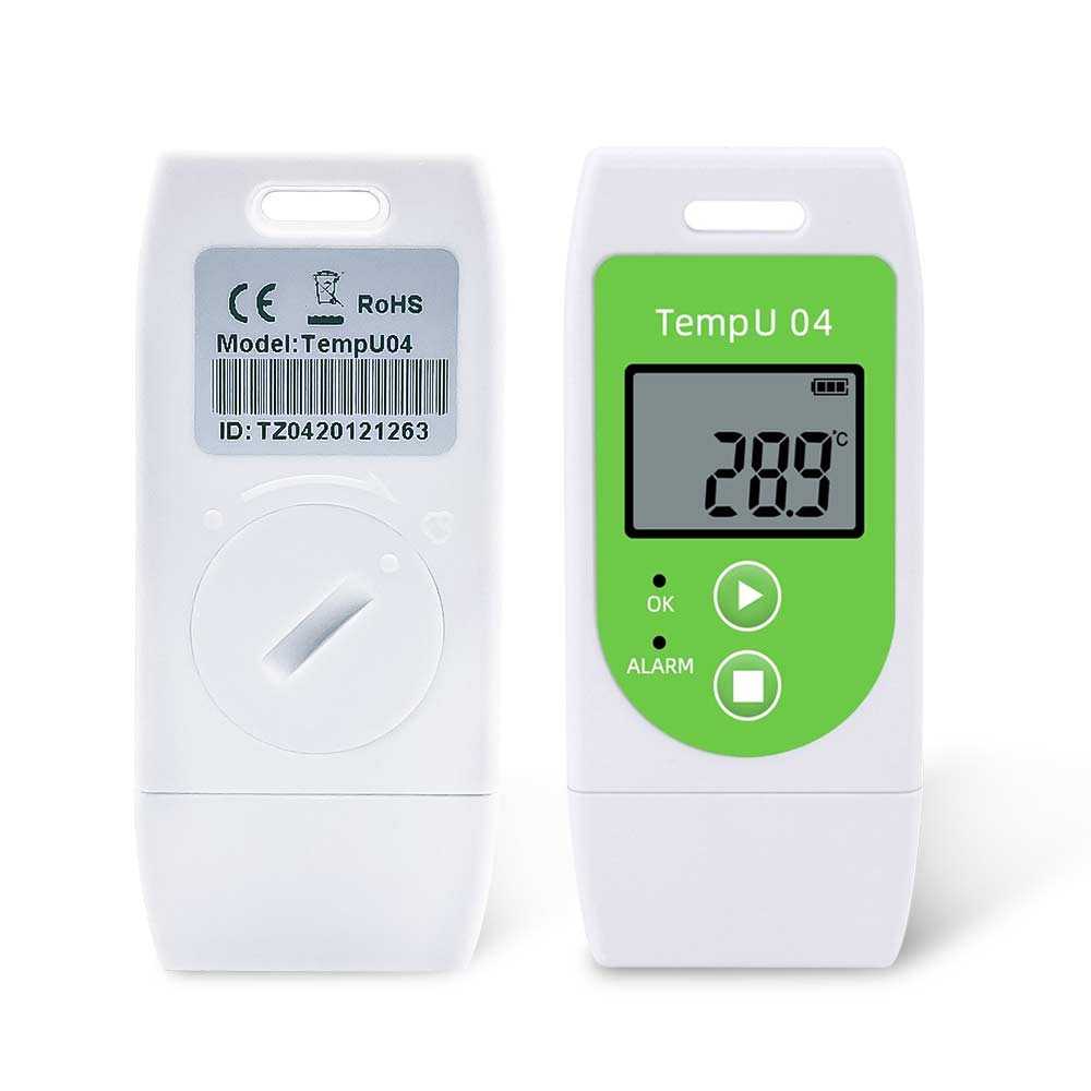 Температурен регистратор Data Logger USB TempU04, за хладилно ...