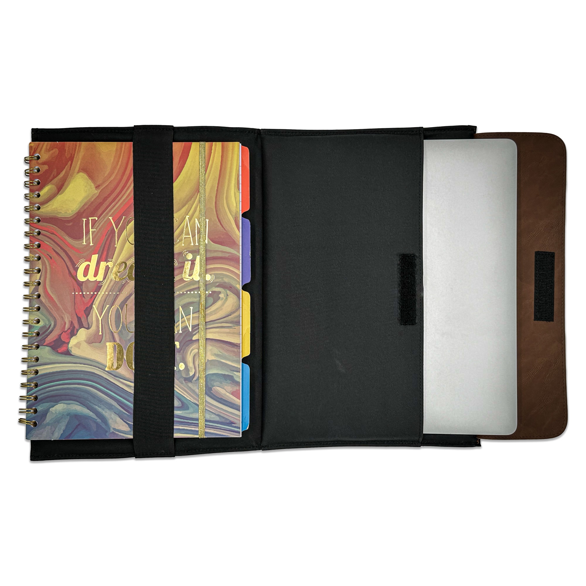 Geanta pentru Laptop 13,3 inch, Transilvanian Bags, Business, Piele ecologica, Maro, 23x34 cm