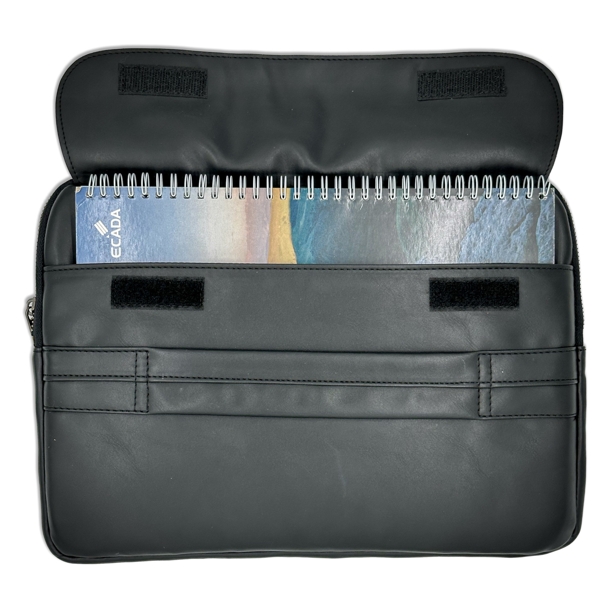 Geanta pentru Laptop 15,6 inch, Transilvanian Bags, Executive, Piele ecologica, Negru, 26x38 cm