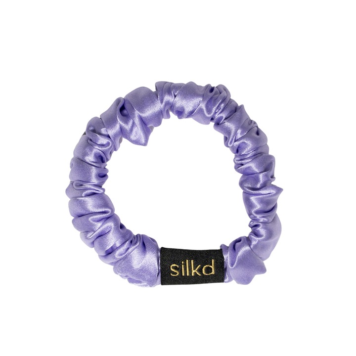 Elastic de par, Silkd, Matase Mulberry 19 momme, S, Lila
