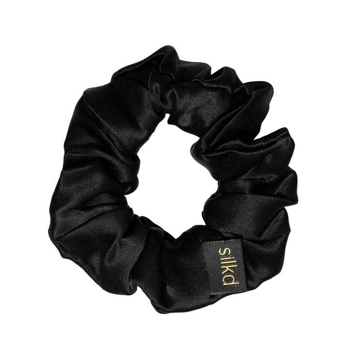 Elastic de par, Silkd, Matase Mulberry 19 momme, M, Negru