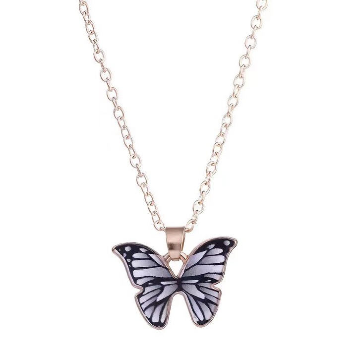 Colier dama, Aliaj, 42cm, Gri