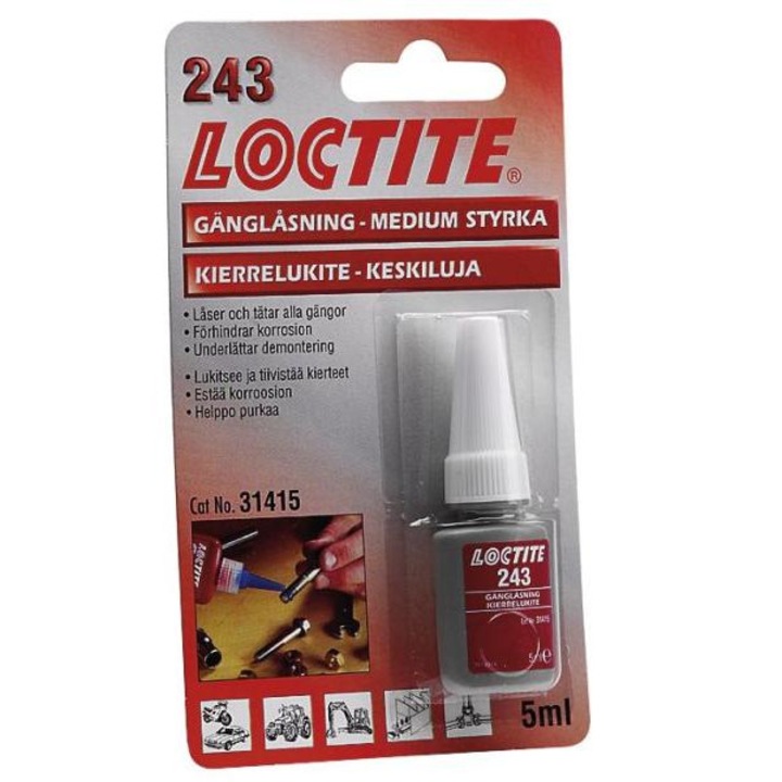 Adeziv asigurare filete Loctite 243 albastru 5ml