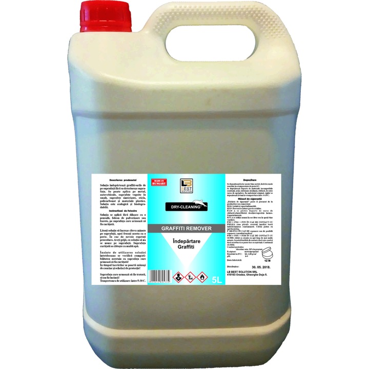 Lichid de curatare pentru graffiti, Graffiti Remover, 5 l