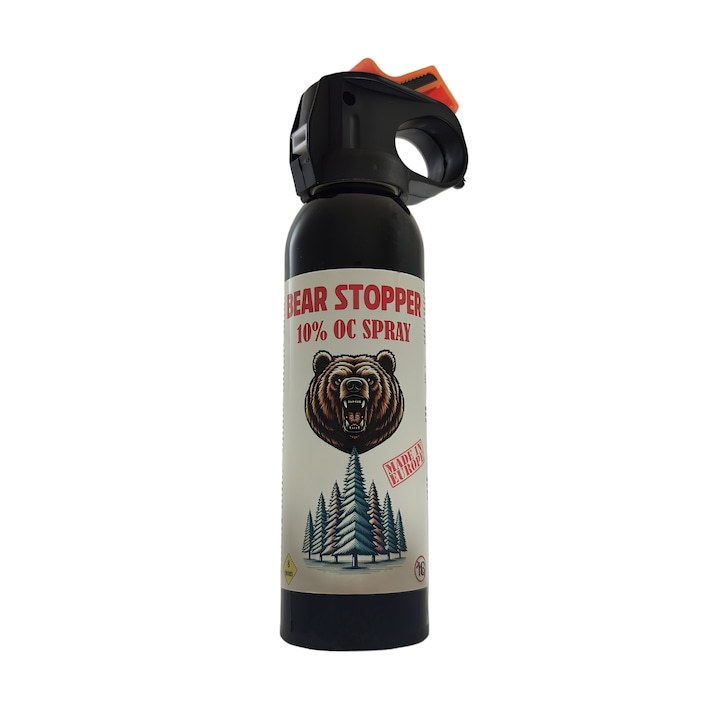 Spray anti-urs, pentru aparare impotriva ursilor, pulverizare dispersie, 200 ml, Bear Stopper