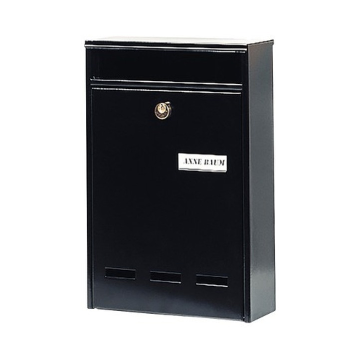 Cutie Postala Burg Wächter Wismar 215x315x75 Mm, Negru