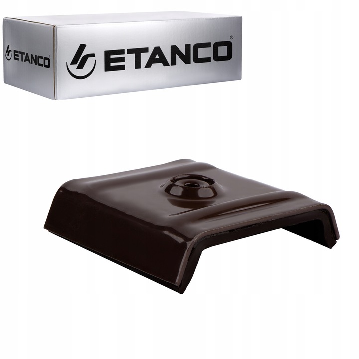 Set 100 Capace pentru panou sandwich 30 mm RAL 8017, calote rigidizare, Etanco